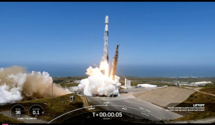 SpaceX Launches Two WorldView Legion Satellites From Vandenberg