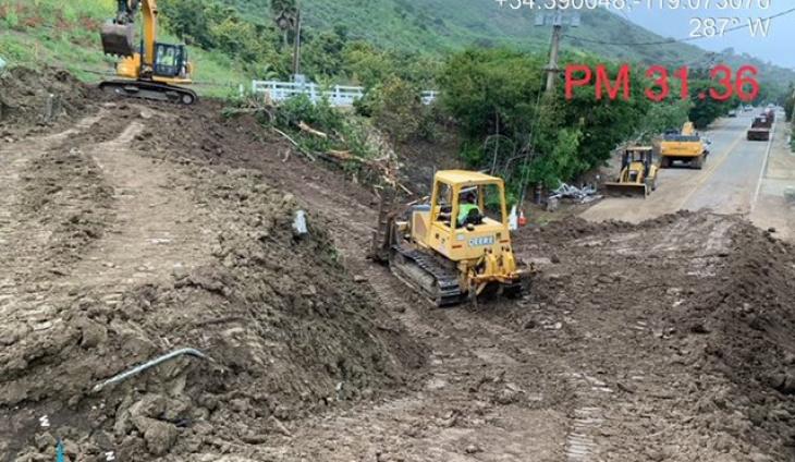 Highway 150 Landslide Removal Progressing Slowly But Surely