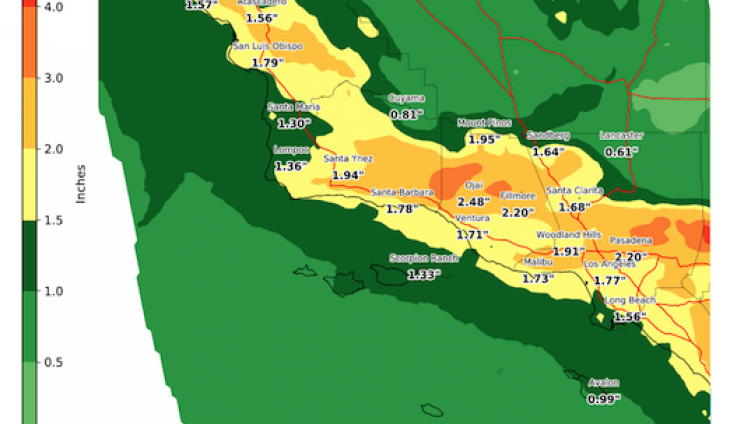 More Rain For Ventura County