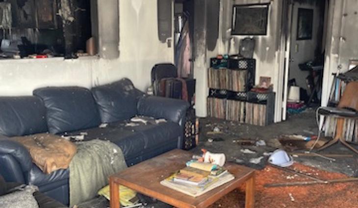Wind-Driven Fire Causes Significant Damage To Ventura Avenue Multi Unit Residence